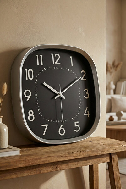 Frapan Home Ceas de perete cu mecanism silențios din sticlă reală GLX 30 cm