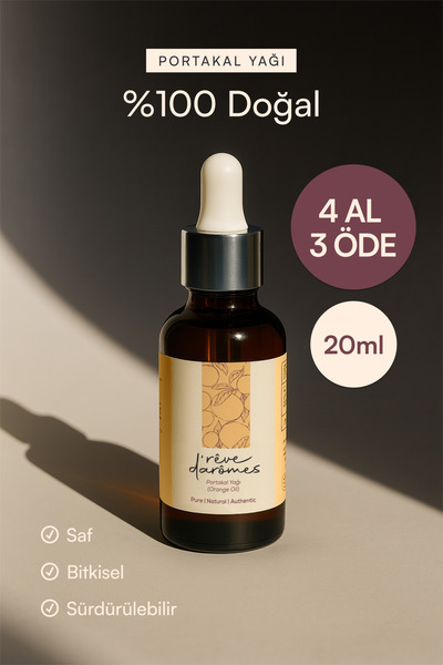 Rêve d’Arômes %100 Doğal Ferahlatıcı & Mutluluk Verici Portakal Yağı – 20 ml