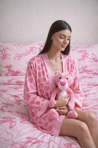 allys PANTER BASKILI SABAHLIK +GECELİK TAKIM