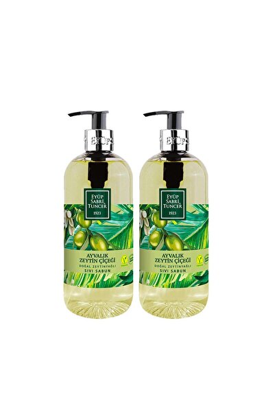 Eyüp Sabri Tuncer صابون سائل بزيت الزيتون الطبيعي زهر الزيتون من أيڤاليك 500 ...