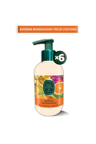 Eyüp Sabri Tuncer Bodrum Mandalinası El ve Vücut Losyonu 280 ml x 6