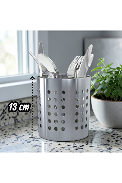 IKEA Ordning Çatal Bıçaklık Kaşıklık Bulaşıklık Metal 13 cm