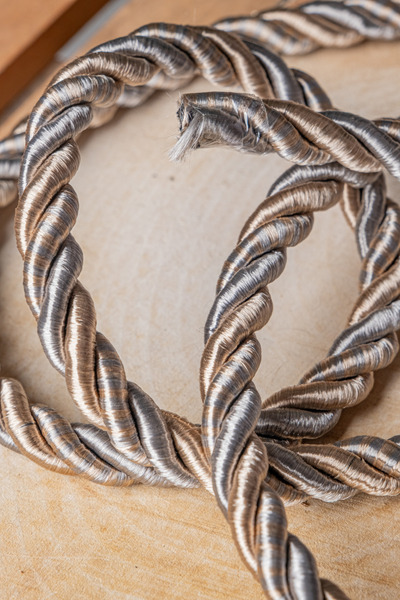 MEFAKS TEKSTİL 10 mm Örgü İpi Halat İpi – Bambu Kordon İp (1 Metre), Supla Ru...