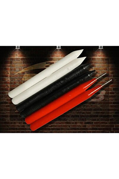 ByDENT Pdr Boyasız Göçük Düzeltme Kalemi Damar Kırma 6 lı Set 4 Plastik 2 Met...