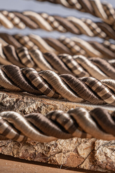 MEFAKS TEKSTİL 10 mm Örgü İpi Halat İpi – Bambu Kordon İp (1 Metre), Supla Ru...