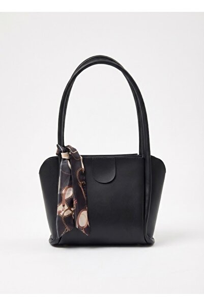 Heybe shop Kadın Fular Detaylı, Yumuşak Dokulu Kol ve Omuz Çantası