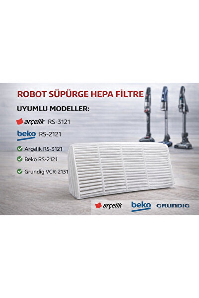 Arçelik Rs-3121-rs-2121-vcr-2131 Model Hepa Filtru Gyro Robot Aspirator - 917...