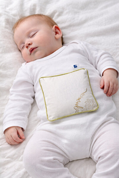 Woolly Well Cherry Seed Merino Sheep Wool Filled Pillow - 15X15 cm