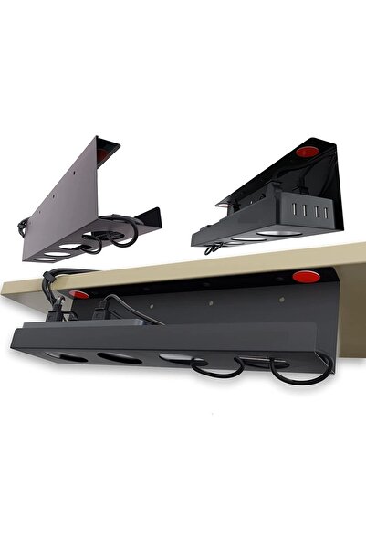 Home Masa Altı Kablo Yönetim Tepsisi - Kanalı