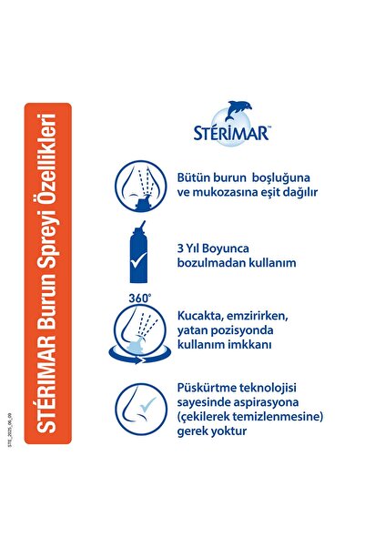 Sterimar Tıkalı Burun Hypertonic Yetişkin 50ml
