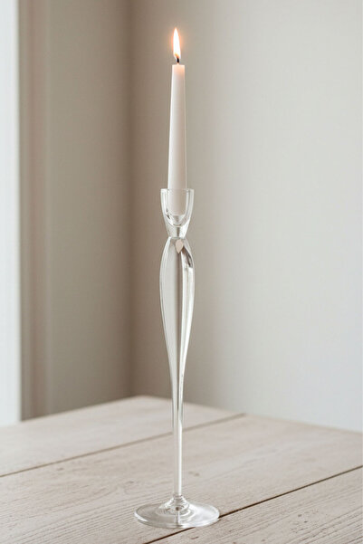 Paşabahçe El Imalatı Kristal Ayaklı Mumluk 1 Adet 31626