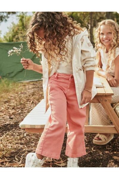 MAYORAL Kız Çocuk Geniş Paça Pantolon 3555