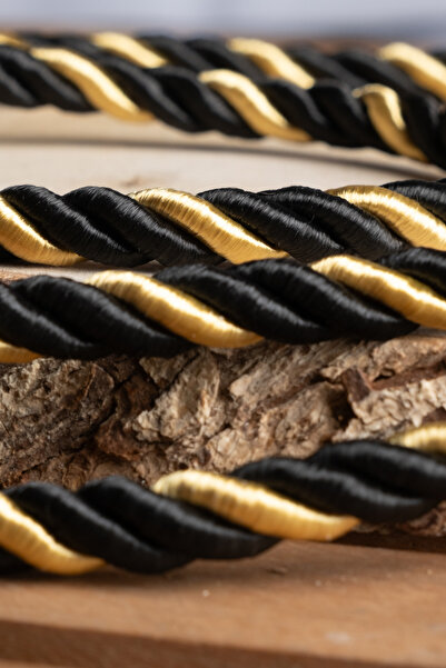 MEFAKS TEKSTİL 10 mm Örgü İpi Halat İpi – Bambu Kordon İp (1 Metre), Supla Ru...