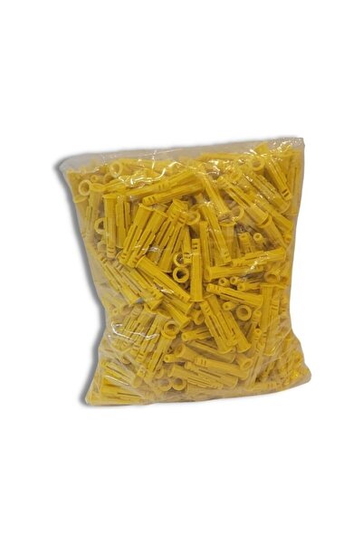 Genel Markalar Plastik Roket Dübel 8 Lik 500 Adet Sarı 8 Mm