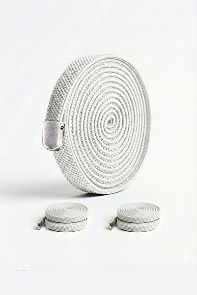 EPİK ADIM 120 cm Metal Klipsli Lastikli Bağcık | 2 Çift