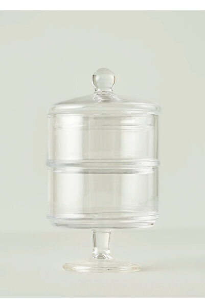 Bella Maison Eyebrow 2 Tier Cookie Holder Natural (15X28 cm)