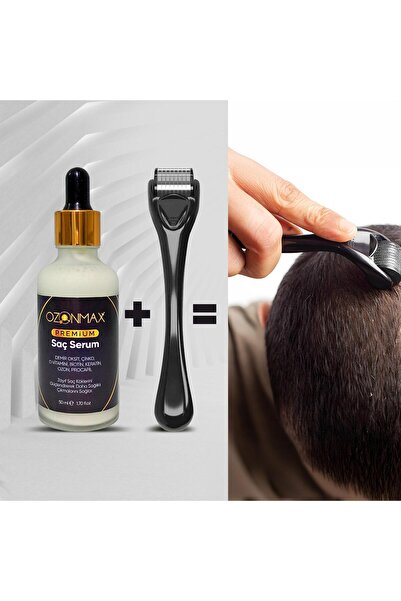 ozonmax PREMIUM SAÇ SERUM- Ölmemiş Saç Foliküllerini Canlandırır.