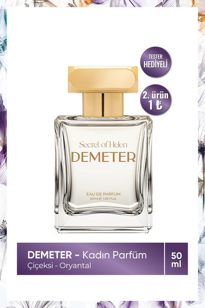 Secret of Helen Demeter EDP Kadın Parfüm,Çiçeksi-Oryantal,Frezya, Manolya, Şa...