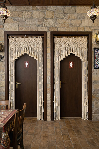EdaTasarım Makrome Kapı/Cam Perde