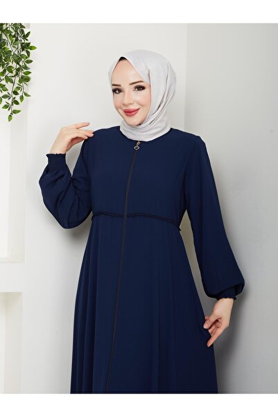 MODA فستان مطرز بوسط مولانا للحج والعمرة