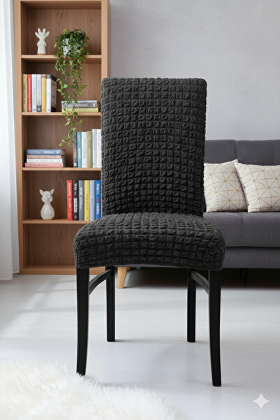 Hazineci Bey Bürümcük Chair Cover, Stretch, Lycra, Flexible, Washable, 6 Piec...