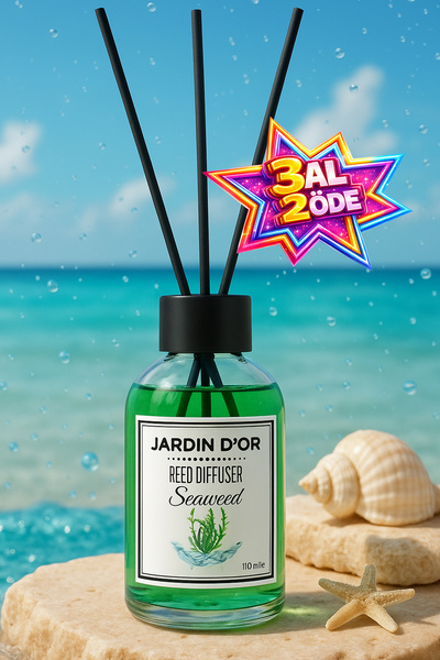 JARDIN D'OR Seaweed Reed Diffuser Seaweed Çubuklu Oda Kokusu 110 Ml 868152930...