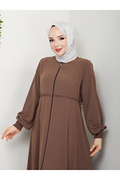 MODA فستان مطرز بوسط مولانا للحج والعمرة