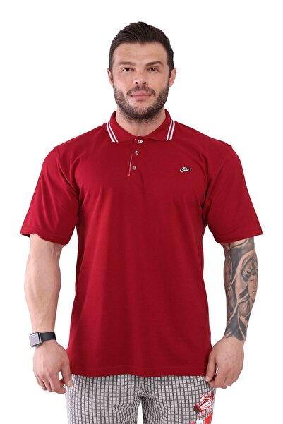 Big Sam Crvena polo majica sa ovratnikom 2701