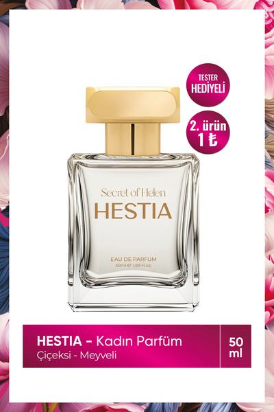 Secret of Helen Hestia EDP Kadın Parfüm | Meyveli-Çiçeksi-Çilek | Şakayık-Yas...