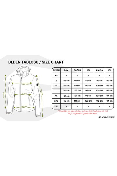 Cresta Outdoor Kapüşonlu Kadın Basic Softshell Ceket