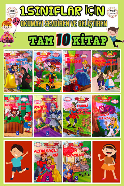 Damla Yayınları 1.ve 2.sınıflar Için Okuma Alışkanlığı Kazandıran Ve Hikaye Seti