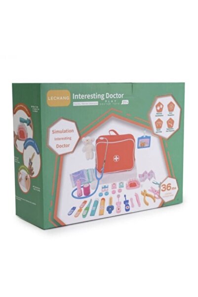 Eom Joc de rol Montessori Doctor și dentist – Trusă medicală dentară cu acces...