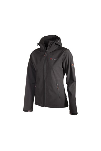 Cresta Outdoor Kapüşonlu Kadın Basic Softshell Ceket