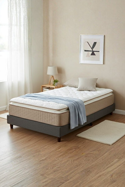 ARGİMO Argimo Mocha Tek Kişilik Pedli Paket Yaylı Yatak 30 cm