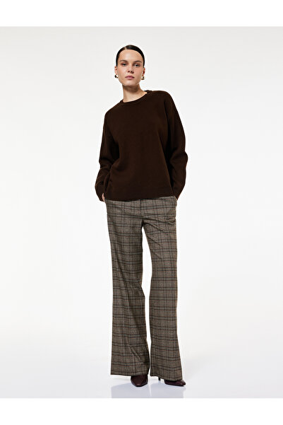 Koton Crew Neck Long Sleeve Trikotaža Oversize džemper