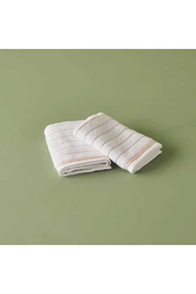 Bella Maison %100 Pamuk Belinda 2'li El Havlusu Bej (30x30 cm)