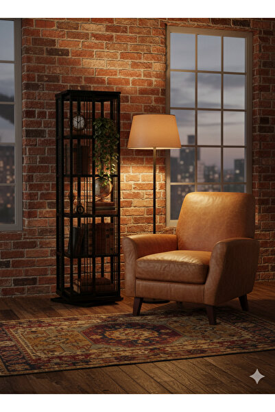 Blamb 360° DÖNER DEKORATİF METAL KİTAPLIK