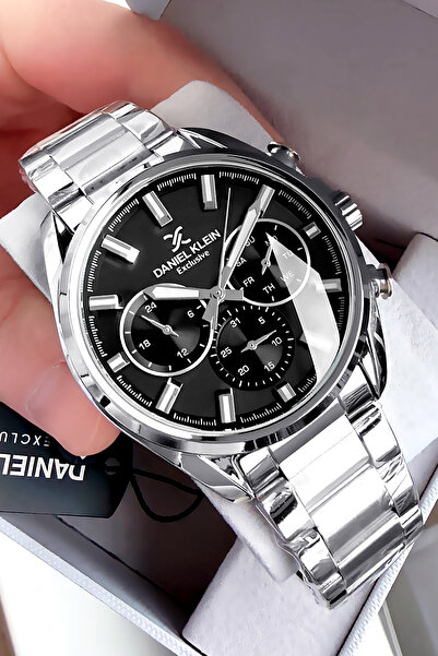 Daniel Klein Exclusive Orijinal Erkek Kol Saati 3 Atm Su Geçirmez Renk Çelik ...