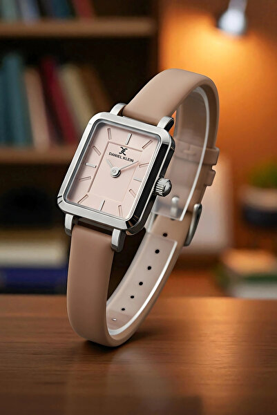 Daniel Klein Leather Cord Steel Case Women Wristwatch+Bracelet Gift Powder Sd...