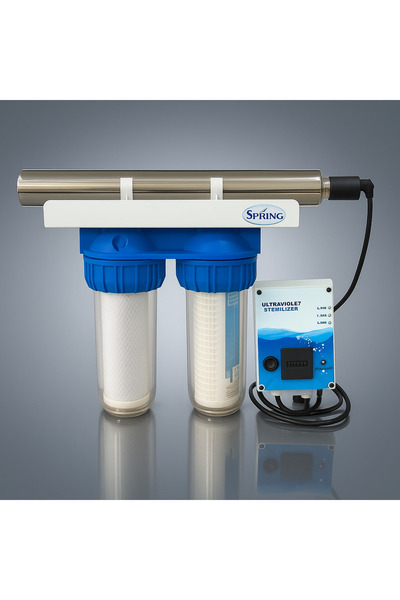 Spring Water Ultra Ev Ana Giriş Su Arıtma Sistemi - Virüs Ve Bakteriyi Yok Eder