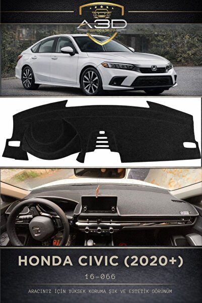 A3D TORPİDO KORUMA Honda Civic (2018+) Front Dashboard Protection Protective ...