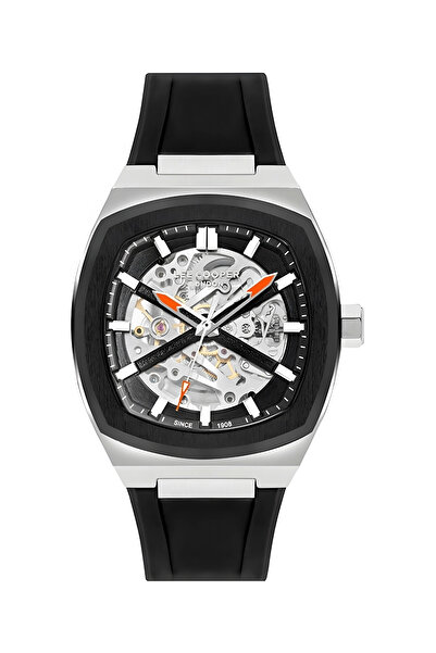 Lee Cooper Lc07902.351 Otomatik Mekanizma Siyah Silikon Kordon Erkek Kol Saat...