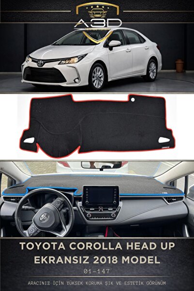 A3D TORPİDO KORUMA Toyota Corolla (2018+) Hayalet Ekransız (HEADUP) Yok TORPİ...