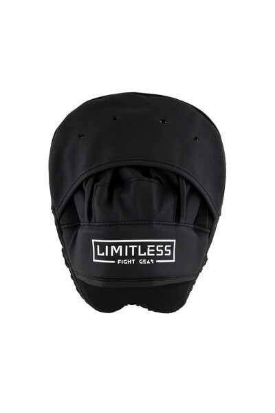 Limitless Fight Gear Matte Black Pu Boxing Mat