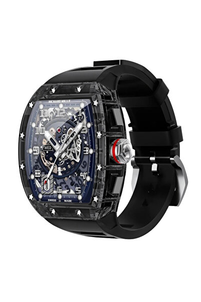 JG. Polo Club JG.POLO CLUB Siyah Renk Darbeye Dayanıklı Akıllı Saat: 2,2 İnç ...