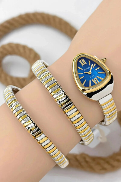 Ferrucci Steel Cord Snake Model, Women's Wristwatch, 3Atm Water Resistant Ros...