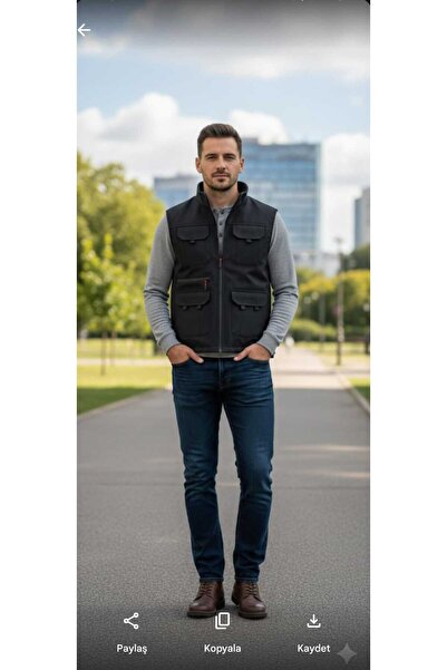 HAMİTOGULLARI Dark Blue Softjell Vest