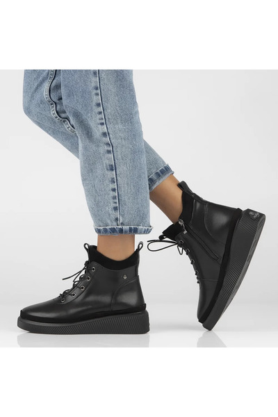 Filippo Ghete din piele naturală 4799 negre
