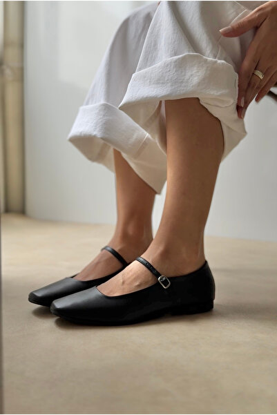 Mupa Shoes Balerini de damă negre