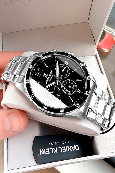 Daniel Klein Exclusive Erkek Kol Saati 3 Atm Su Geçirmez Gumus Renk Çelik Kor...